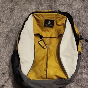 Outdoor Products Backpack in Yellow and Gray